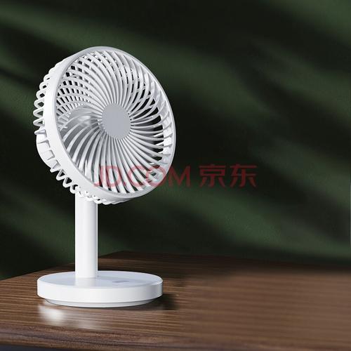 蜂翼usb風扇迷你桌面小電扇 可充電學生宿舍小電風扇 帶數顯定時臺式
